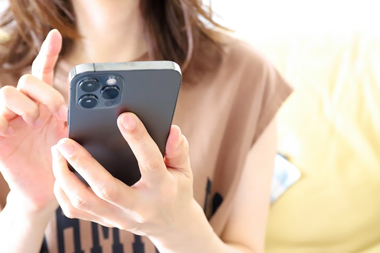 スマホで予約イメージ